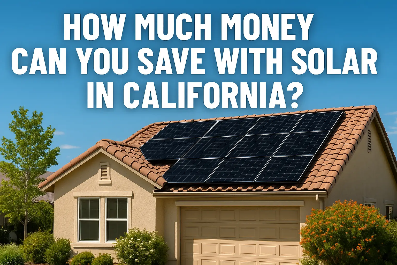 How much money can you save with solar in California